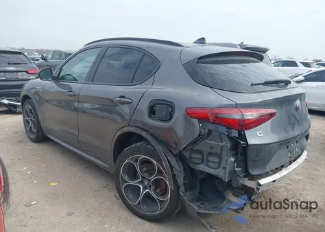 2023 Alfa Romeo Stelvio Veloce Awd from USA, damaged, VIN ZASPAKBN1P7D54084